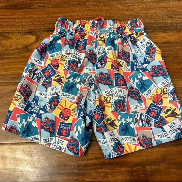 Marvel Spiderman Comic swim trunks - Picture 2 of 4